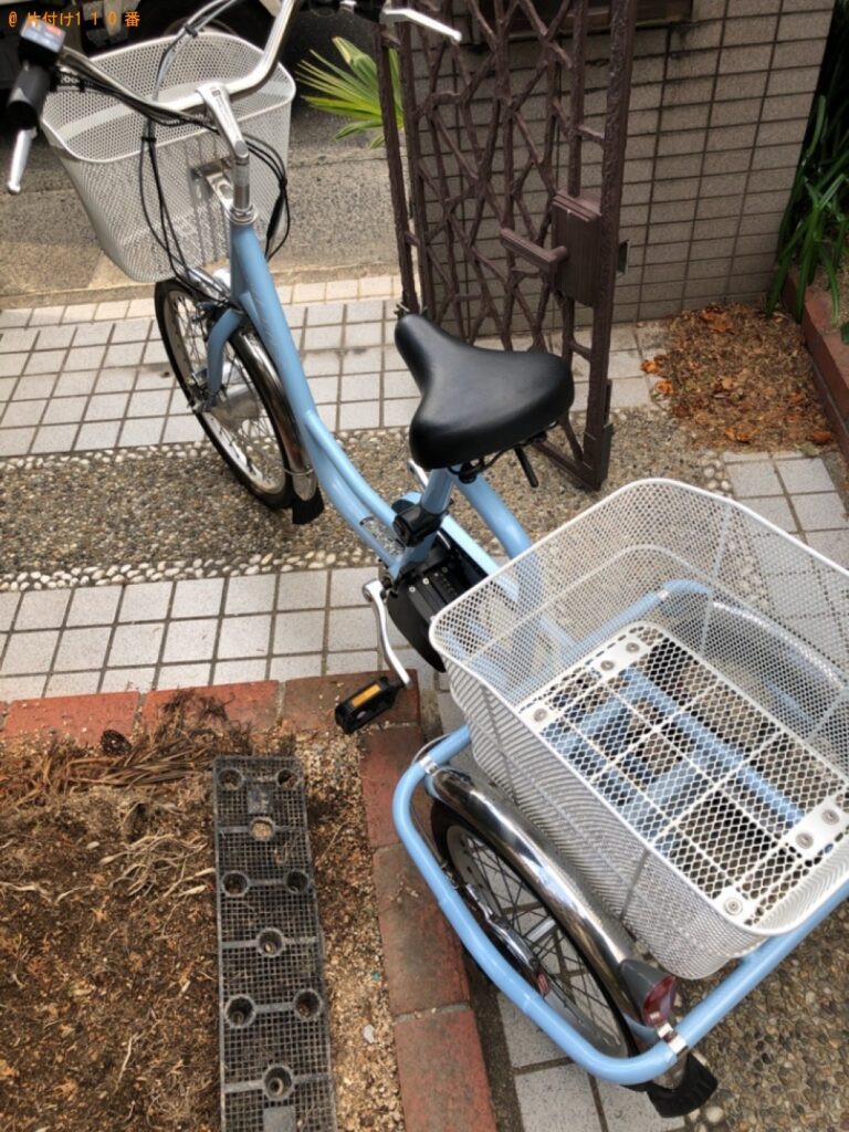 【福井市】自転車の回収・処分ご依頼　お客様の声
