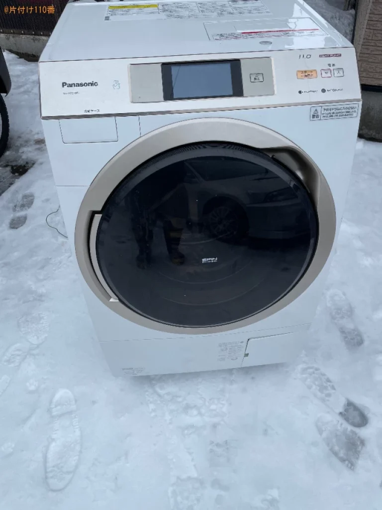 ドラム式乾燥機付洗濯機の回収・処分ご依頼　お客様の声