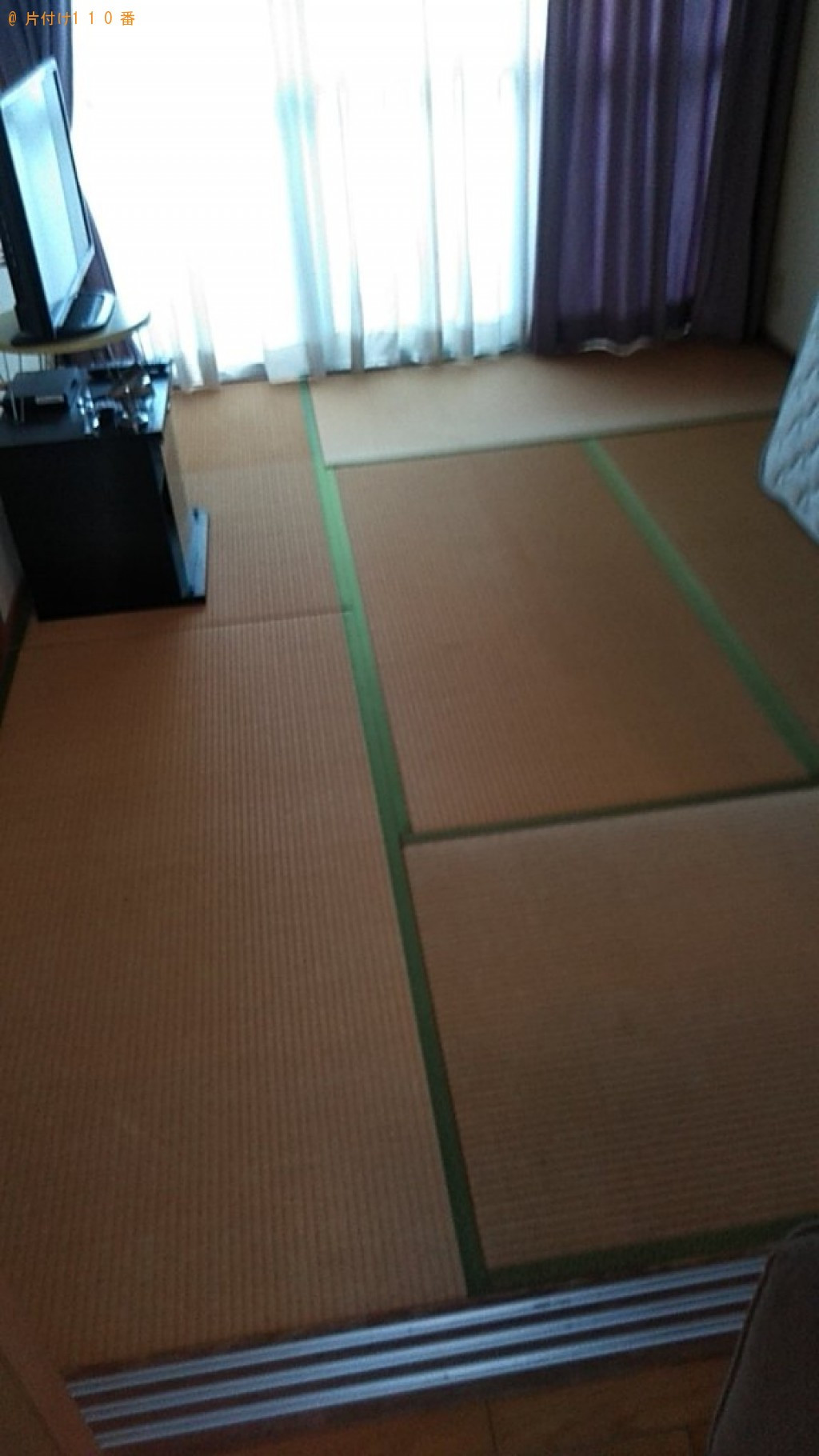 カーペット、セミダブルマットレス、ソファーの回収・処分ご依頼