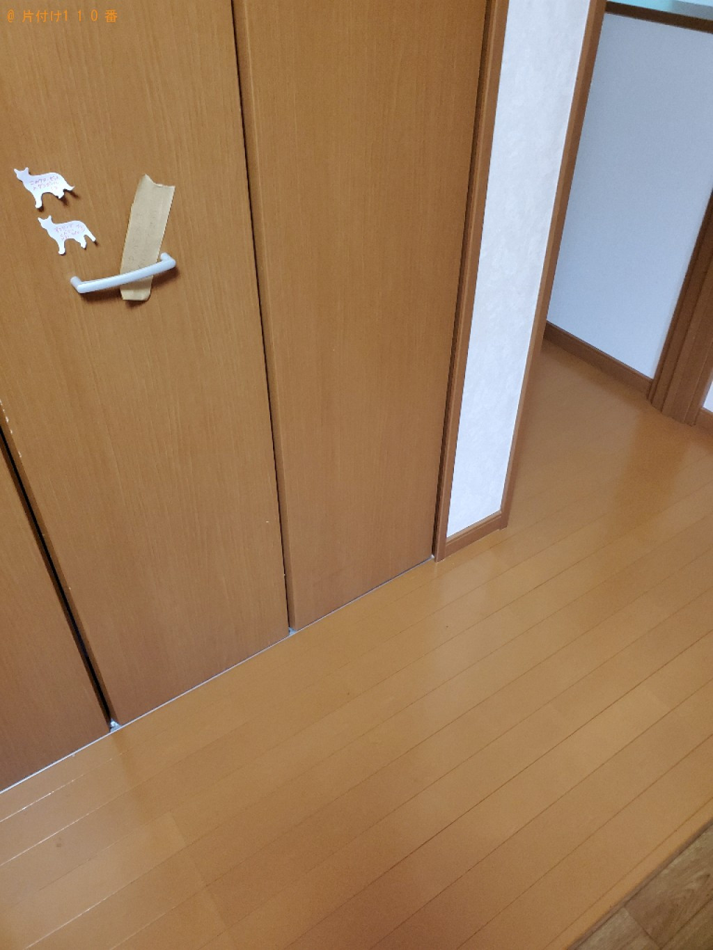 【鯖江市磯部町】学習机、本棚、本の回収・処分ご依頼　お客様の声