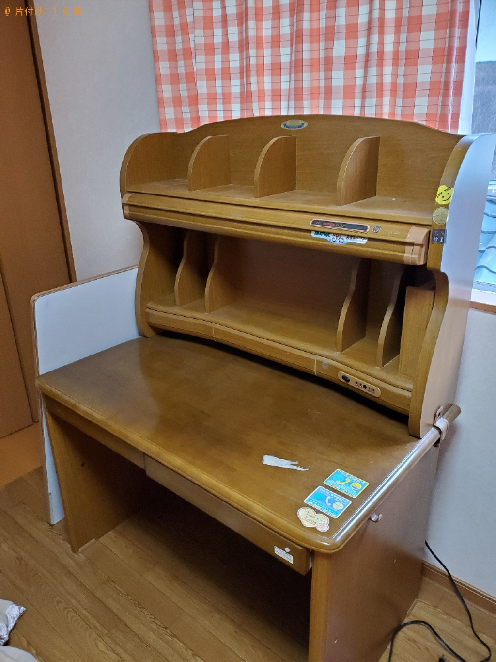 【鯖江市磯部町】学習机、本棚、本の回収・処分ご依頼　お客様の声
