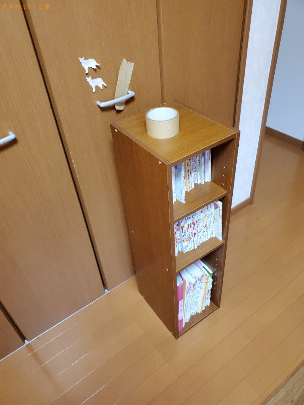 【鯖江市磯部町】学習机、本棚、本の回収・処分ご依頼　お客様の声
