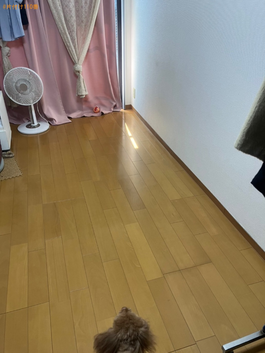 マットレス付きシングルベッドの回収・処分ご依頼　お客様の声