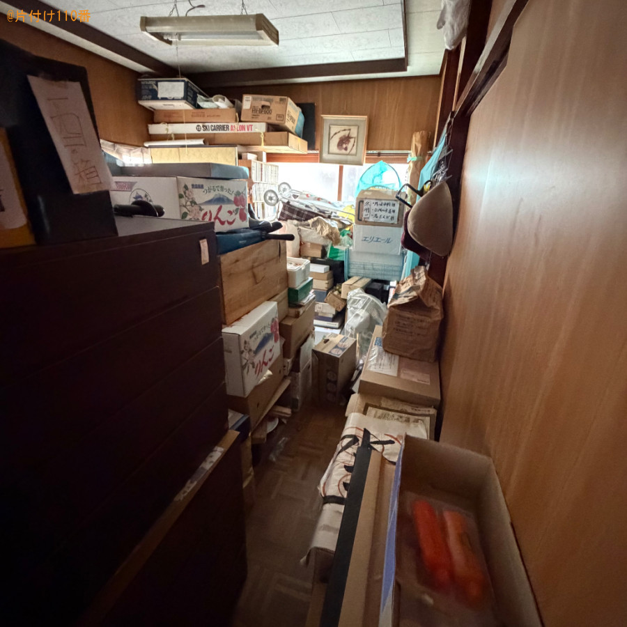 空き家に残っている家財一式の回収・処分ご依頼　お客様の声